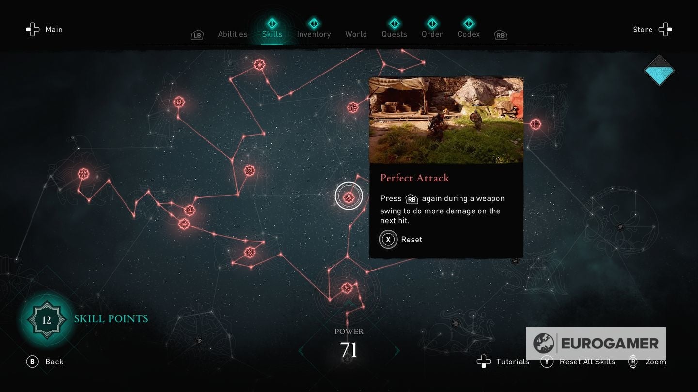 Assassin's Creed Valhalla skills list and best skill